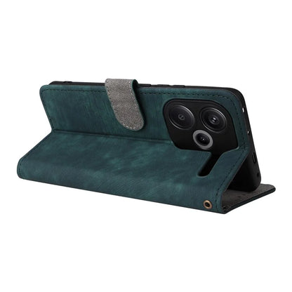 For Xiaomi Redmi Note 13 Pro+ 5G Wallet Phone Case RFID Blocking PU Leather Flip Phone Cover with Strap