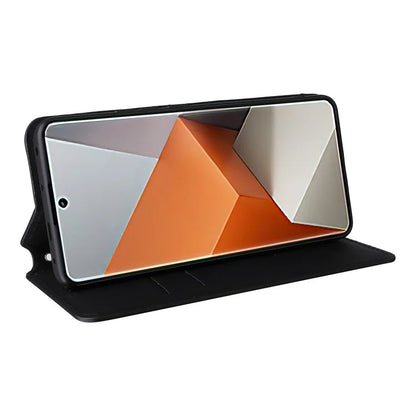 For Xiaomi Redmi Note 13 Pro+ 5G Case Rhombus Imprinted PU Leather Cover with Wallet