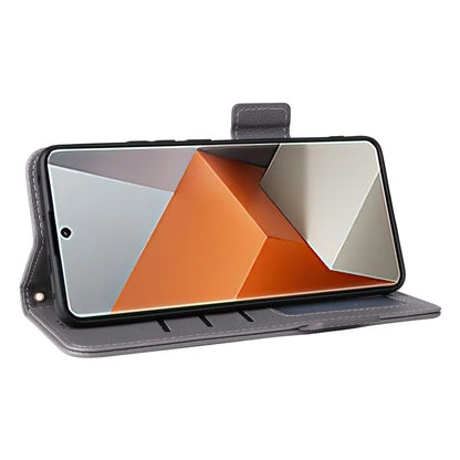For Xiaomi Redmi Note 13 Pro+ 5G Case Litchi Texture PU Leather Wallet Phone Protector with Strap