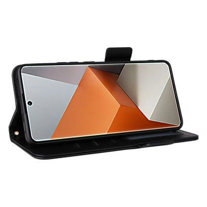 For Xiaomi Redmi Note 13 Pro+ 5G Case Litchi Texture PU Leather Wallet Phone Protector with Strap