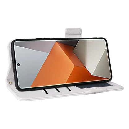For Xiaomi Redmi Note 13 Pro+ 5G Case Litchi Texture PU Leather Wallet Phone Protector with Strap