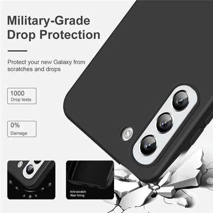 Liquid Series for Samsung Galaxy S24 Cell Phone Case Rubberized TPU Shell Compatible with MagSafe