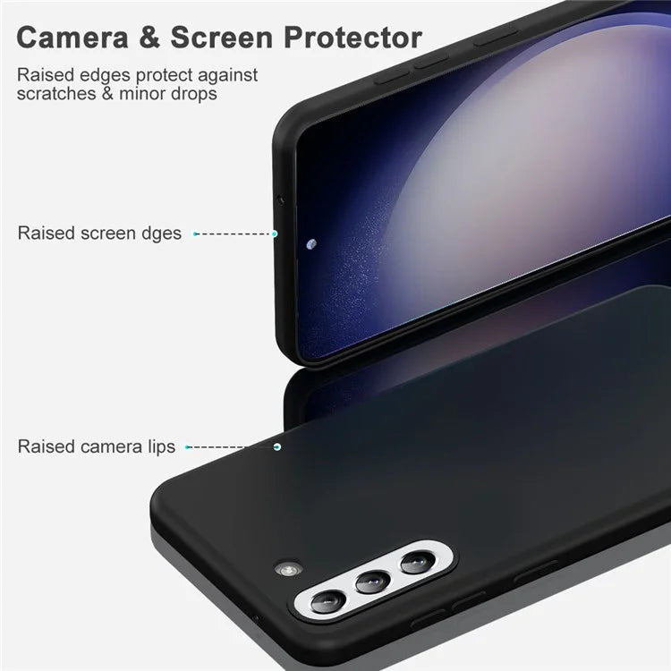 Liquid Series for Samsung Galaxy S24 Cell Phone Case Rubberized TPU Shell Compatible with MagSafe