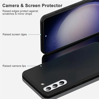 Liquid Series for Samsung Galaxy S24 Cell Phone Case Rubberized TPU Shell Compatible with MagSafe