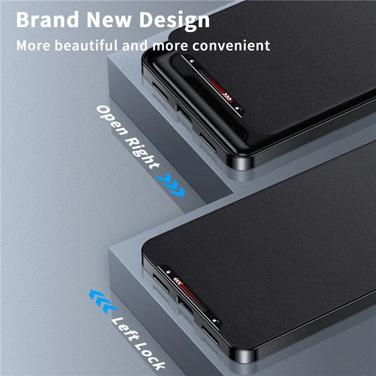 For Samsung Galaxy S22 Ultra 5G Magnetic Case Texture Leather Camera Protection Phone Cover