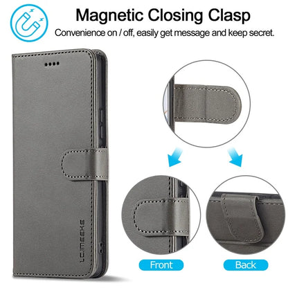 LC.IMEEKE For Honor 90 Case PU Leather Calf Texture Wallet Stand Phone Cover