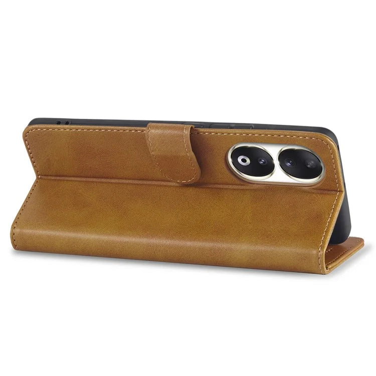 LC.IMEEKE For Honor 90 Case PU Leather Calf Texture Wallet Stand Phone Cover