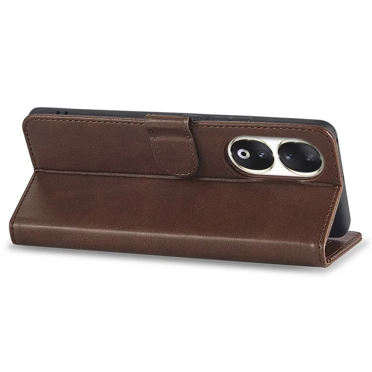 LC.IMEEKE For Honor 90 Case PU Leather Calf Texture Wallet Stand Phone Cover