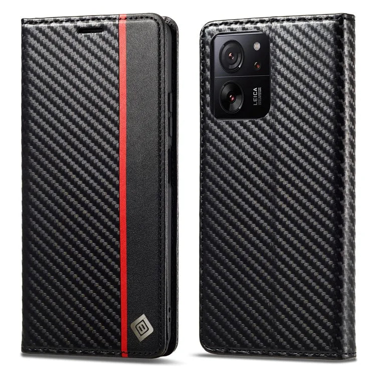 LC.IMEEKE For Xiaomi 13T / 13T Pro / Redmi K60 Ultra Case TPU+PU Leather Phone Wallet Cover