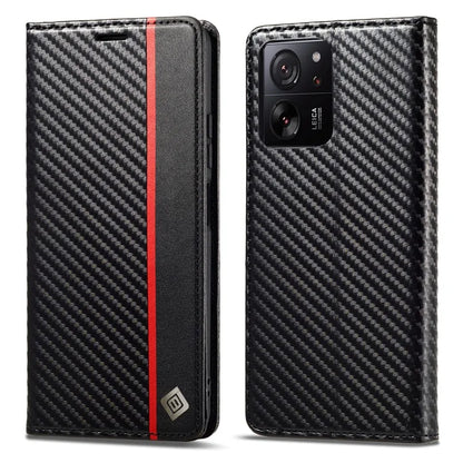 LC.IMEEKE For Xiaomi 13T / 13T Pro / Redmi K60 Ultra Case TPU+PU Leather Phone Wallet Cover