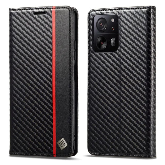 LC.IMEEKE For Xiaomi 13T / 13T Pro / Redmi K60 Ultra Case TPU+PU Leather Phone Wallet Cover