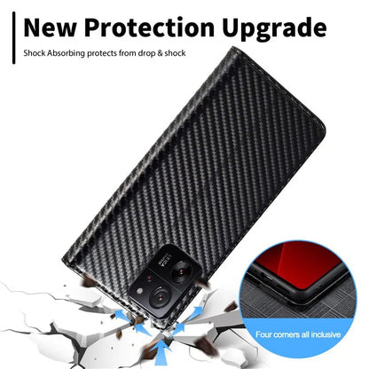 LC.IMEEKE For Xiaomi 13T / 13T Pro / Redmi K60 Ultra Case TPU+PU Leather Phone Wallet Cover