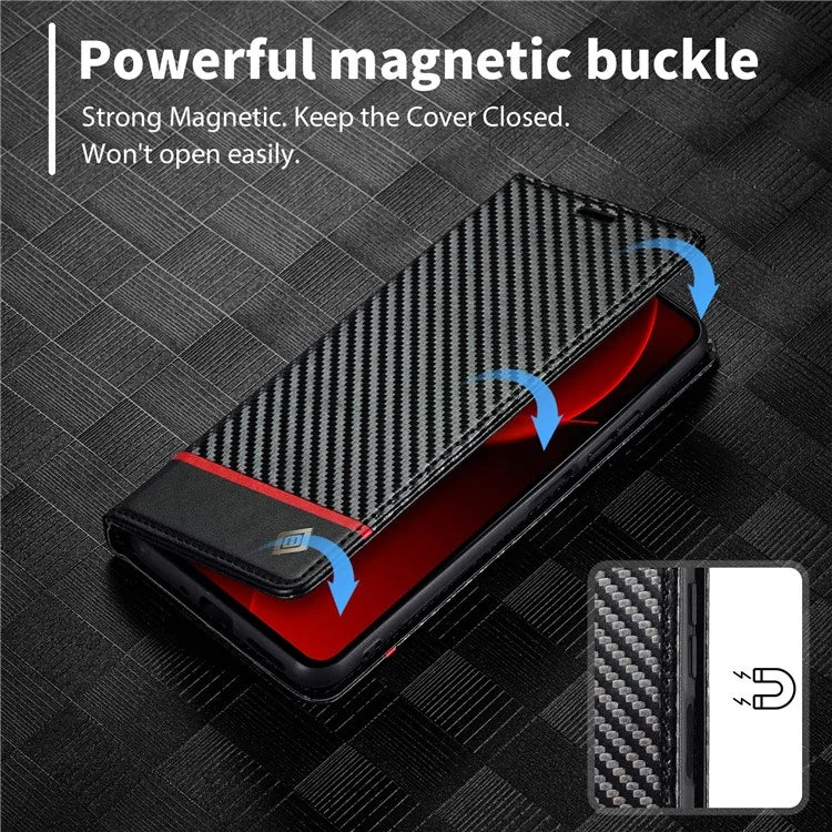 LC.IMEEKE For Xiaomi 13T / 13T Pro / Redmi K60 Ultra Case TPU+PU Leather Phone Wallet Cover