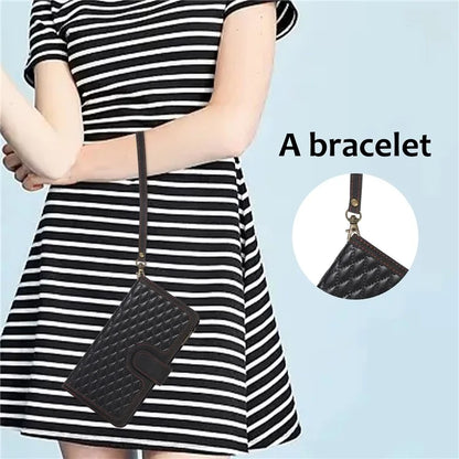 For Samsung Galaxy A15 5G Case PU Leather Rhombus Grid Imprinted Phone Cover with 9 Card Slots