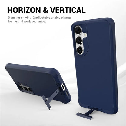 Taurustar Series For Samsung Galaxy S24+ Magnetic Phone Case PC+TPU Drop-resistant Kickstand Back Cover