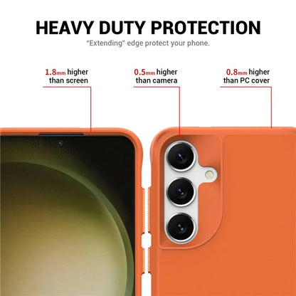 Taurustar Series For Samsung Galaxy S24+ Magnetic Phone Case PC+TPU Drop-resistant Kickstand Back Cover