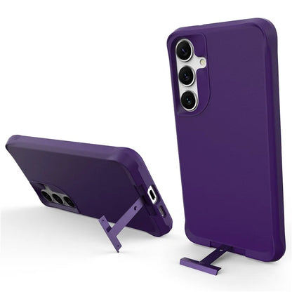 Taurustar Series For Samsung Galaxy S24+ Magnetic Phone Case PC+TPU Drop-resistant Kickstand Back Cover