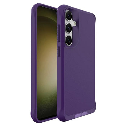 Taurustar Series For Samsung Galaxy S24+ Magnetic Phone Case PC+TPU Drop-resistant Kickstand Back Cover