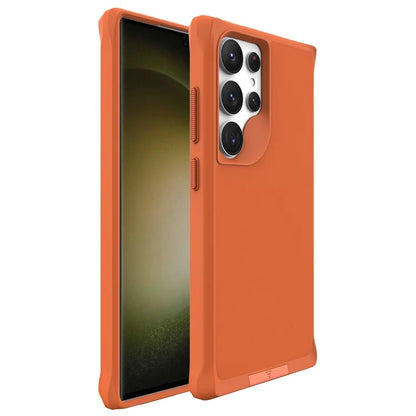 Taurustar Series For Samsung Galaxy S24 Ultra Case PC+TPU Kickstand Cover Compatible with MagSafe