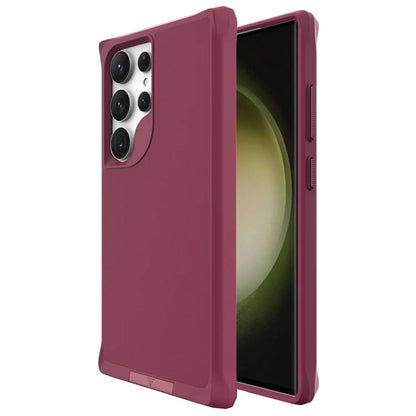 Taurustar Series For Samsung Galaxy S24 Ultra Case PC+TPU Kickstand Cover Compatible with MagSafe