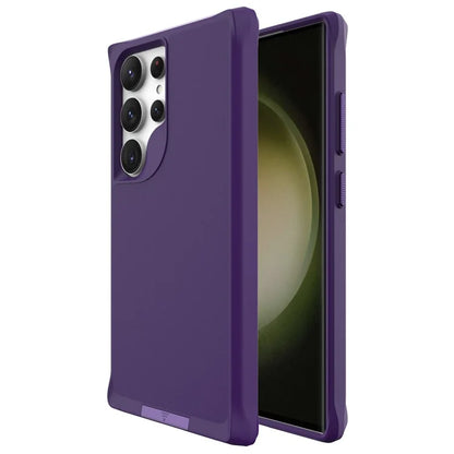 Taurustar Series For Samsung Galaxy S24 Ultra Case PC+TPU Kickstand Cover Compatible with MagSafe