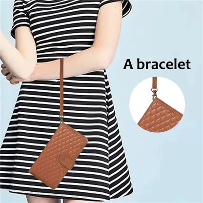 For Samsung Galaxy A14 5G /  A14 4G Cell Phone Case Leather Zipper Pocket Flip Stand Cover