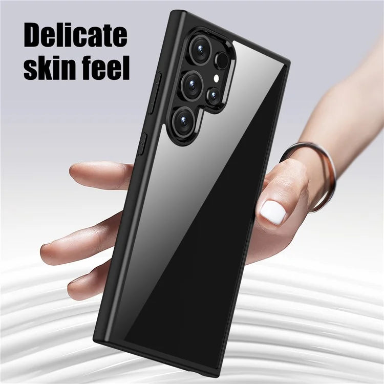 For Samsung Galaxy S24 Ultra Case Shockproof Slim Hard PC+Soft TPU Phone Shell