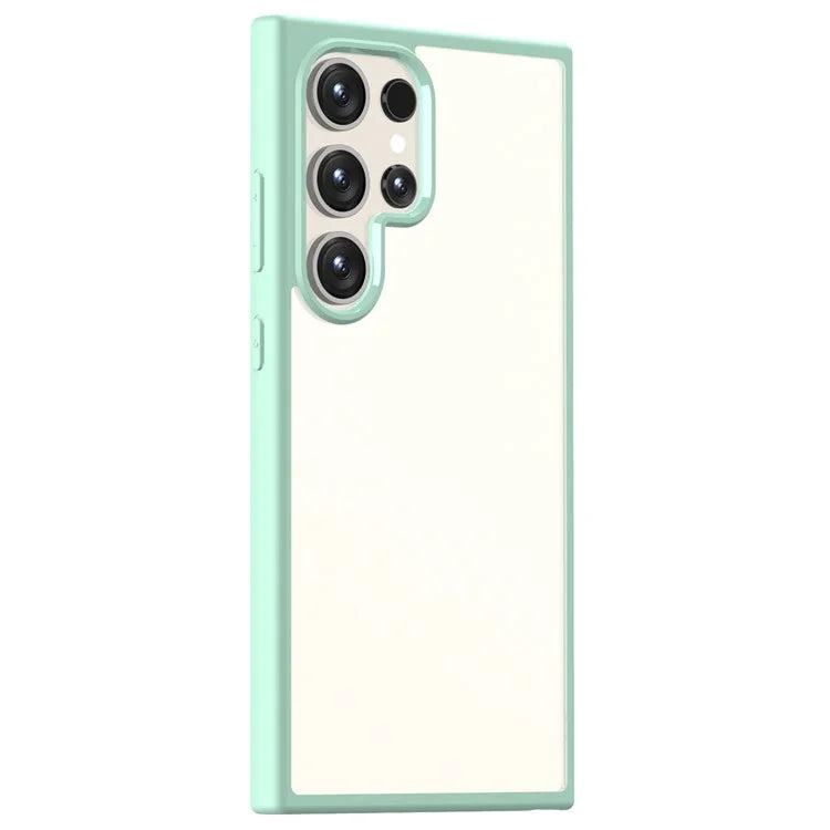 For Samsung Galaxy S24 Ultra Case Shockproof Slim Hard PC+Soft TPU Phone Shell