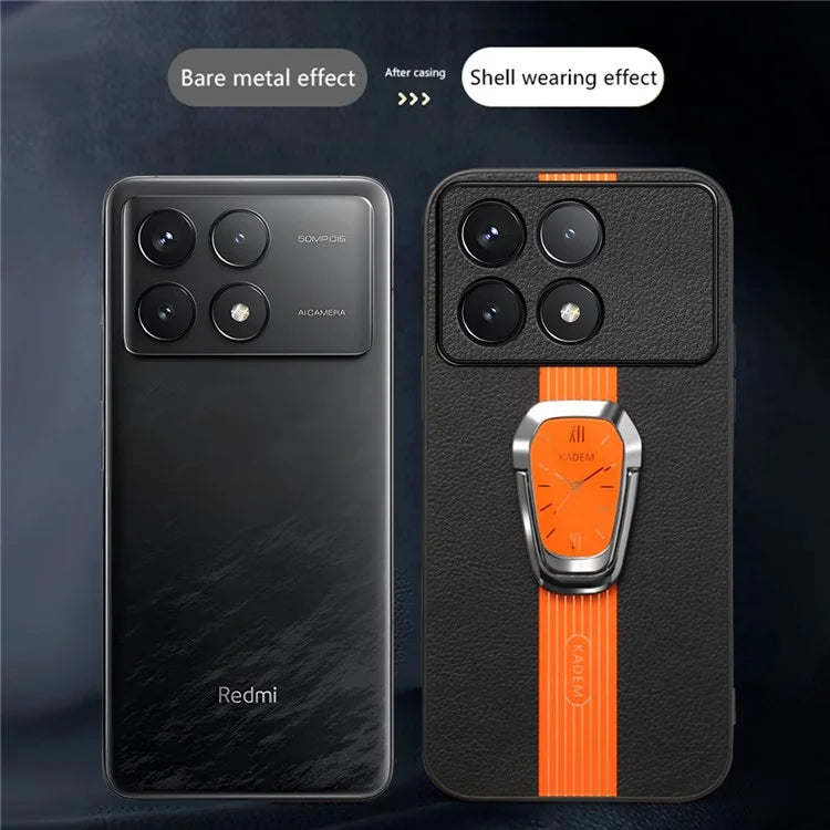 KADEM For Xiaomi Redmi K70 5G / K70 Pro 5G Cell Phone Cases Drop-proof Cover with Kickstand