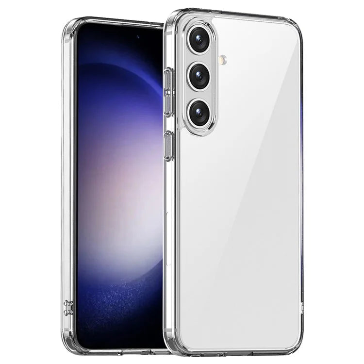 Aurora Series For Samsung Galaxy S24 Case Hard PC + Soft TPU Clear Phone Shell