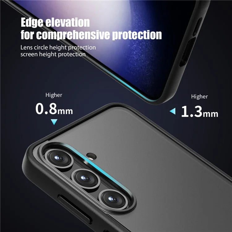 Magic Series for Samsung Galaxy S24 Case Translucent Matte TPU+PC Scratch-proof Back Shell