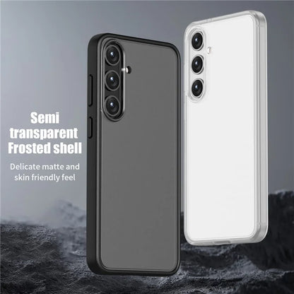 Magic Series for Samsung Galaxy S24 Case Translucent Matte TPU+PC Scratch-proof Back Shell