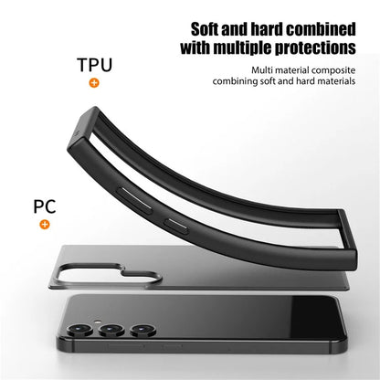 Magic Series for Samsung Galaxy S24 Case Translucent Matte TPU+PC Scratch-proof Back Shell
