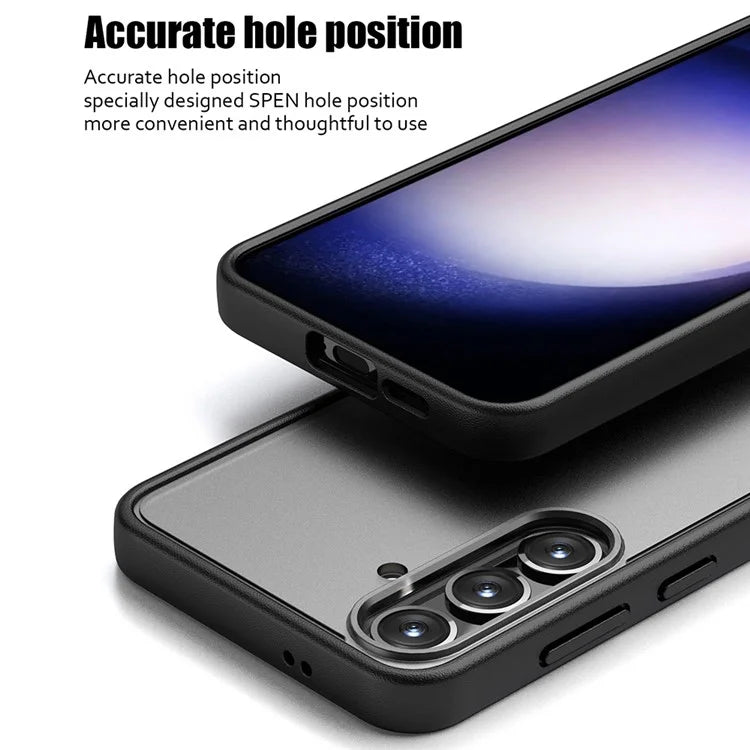 Magic Series for Samsung Galaxy S24 Case Translucent Matte TPU+PC Scratch-proof Back Shell