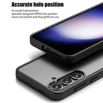 Magic Series for Samsung Galaxy S24 Case Translucent Matte TPU+PC Scratch-proof Back Shell