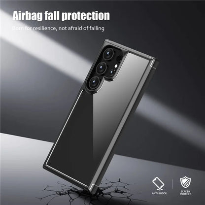 Defense Armor Series for Samsung Galaxy S24 Ultra Cell Phone Case TPU+PC Shockproof Clear Back Cover