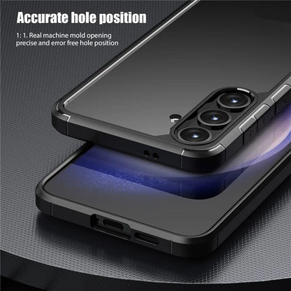 Defense Armor Series for Samsung Galaxy S24+ Case Anti-scratch TPU+PC Clear Back Shell