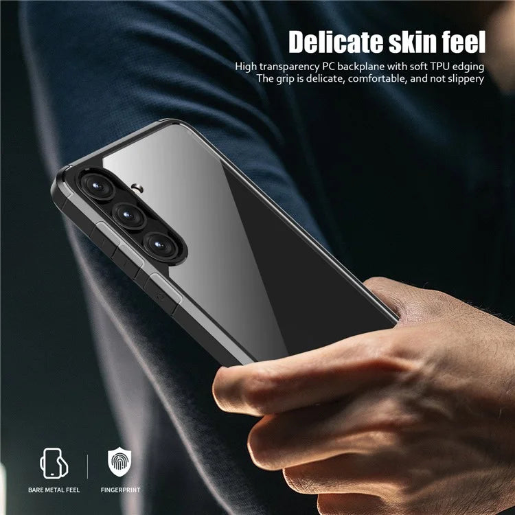 Defense Armor Series for Samsung Galaxy S24 Case Clear TPU+PC Phone Guard Cover