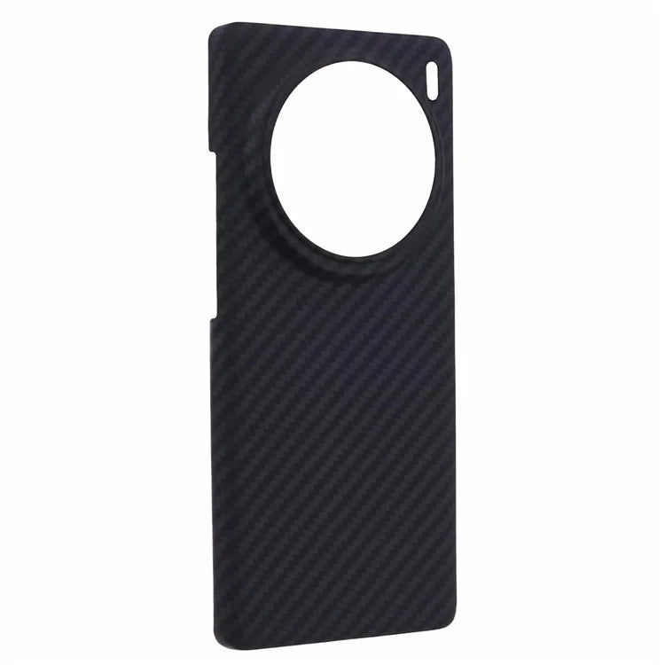 For vivo X100 Pro 5G Case Scratch-proof 1500D Coarse Texture Aramid Fiber Big Lens Cutout Phone Back Cover