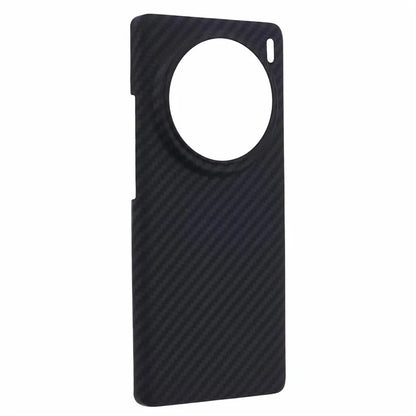 For vivo X100 Pro 5G Case Scratch-proof 1500D Coarse Texture Aramid Fiber Big Lens Cutout Phone Back Cover