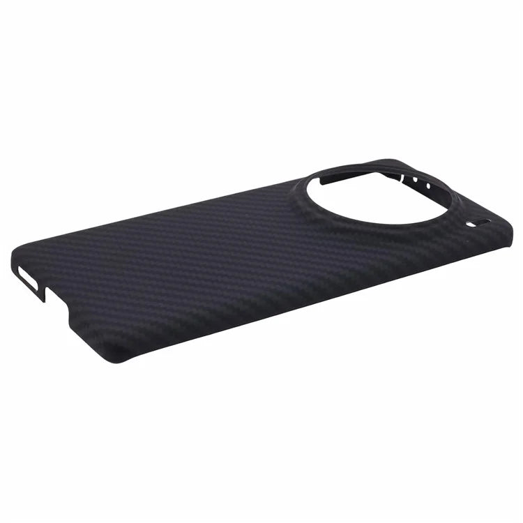 For vivo X100 Pro 5G Case Scratch-proof 1500D Coarse Texture Aramid Fiber Big Lens Cutout Phone Back Cover