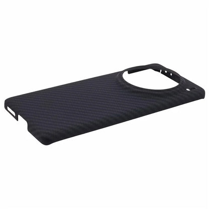 For vivo X100 Pro 5G Case Scratch-proof 1500D Coarse Texture Aramid Fiber Big Lens Cutout Phone Back Cover