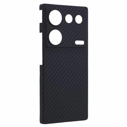 Aramid Fiber Case for ZTE nubia Z50 Ultra Cover 1500D Coarse Texture Slim Precise Lens Cutout Phone Protector