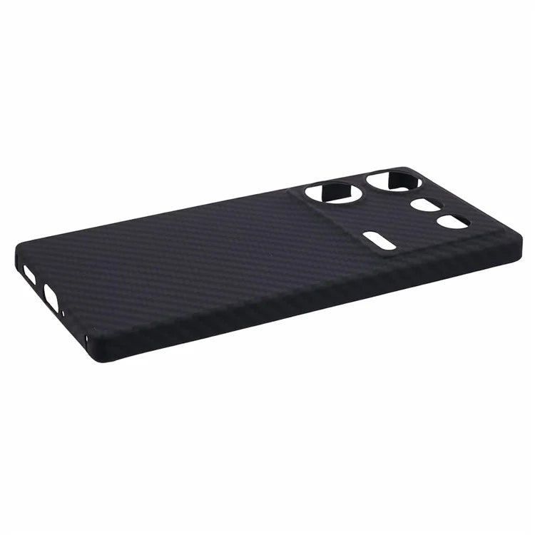 Aramid Fiber Case for ZTE nubia Z50 Ultra Cover 1500D Coarse Texture Slim Precise Lens Cutout Phone Protector