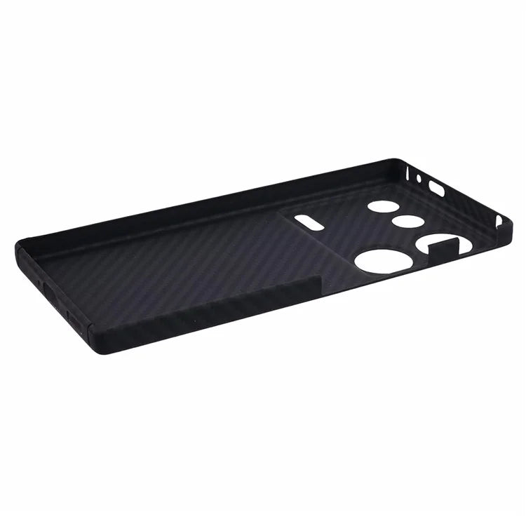 Aramid Fiber Case for ZTE nubia Z50 Ultra Cover 1500D Coarse Texture Slim Precise Lens Cutout Phone Protector