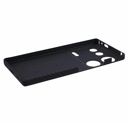 Aramid Fiber Case for ZTE nubia Z50 Ultra Cover 1500D Coarse Texture Slim Precise Lens Cutout Phone Protector