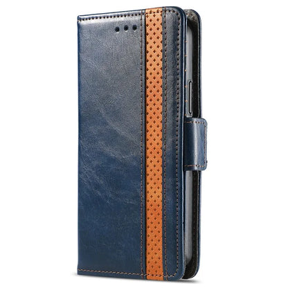 CASENEO 002 Series For Samsung Galaxy S24+ Case PU Leather Stand RFID Blocking Cover