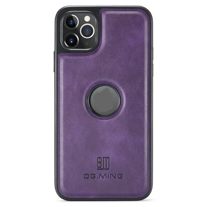 DG.MING For iPhone 11 Pro Max Case Leather Coating Phone Cover Wireless Charging