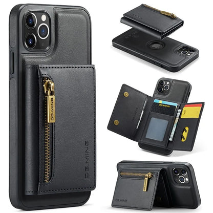 DG.MING M5 Series For iPhone 11 Pro Max Leather Case Detachable Magnetic Wallet