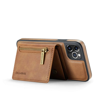 DG.MING M5 Series For iPhone 11 Pro Max Leather Case Detachable Magnetic Wallet